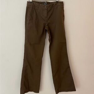 J. Crew Women’s City Fit Pants in Deep Brown Sz 2